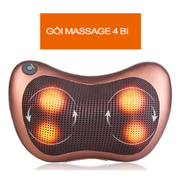 Gối massage hồng ngoại MAGIC 4 bi - M104