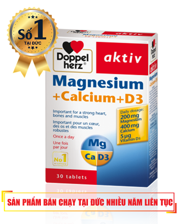 Doppelherz Magnesium + Calcium + D3
