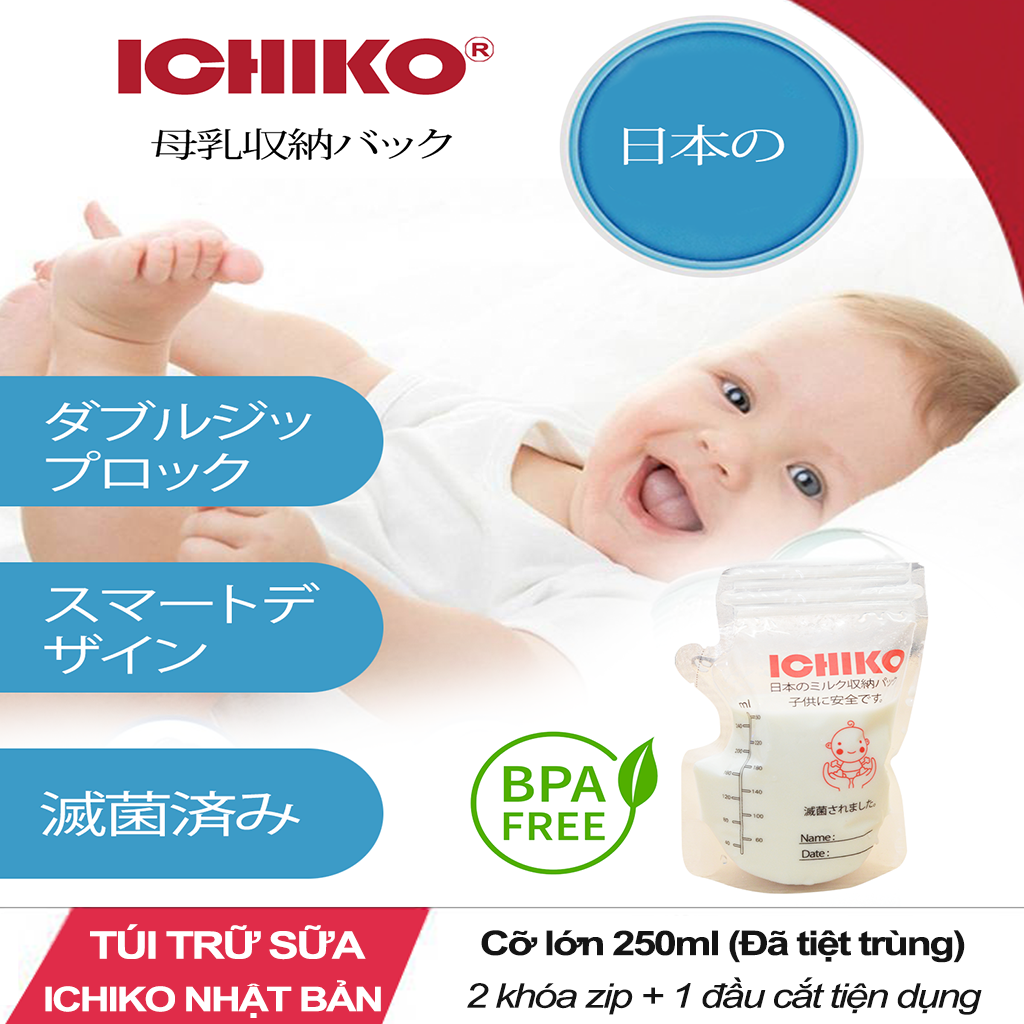 Túi Trữ Sữa Nhật Bản